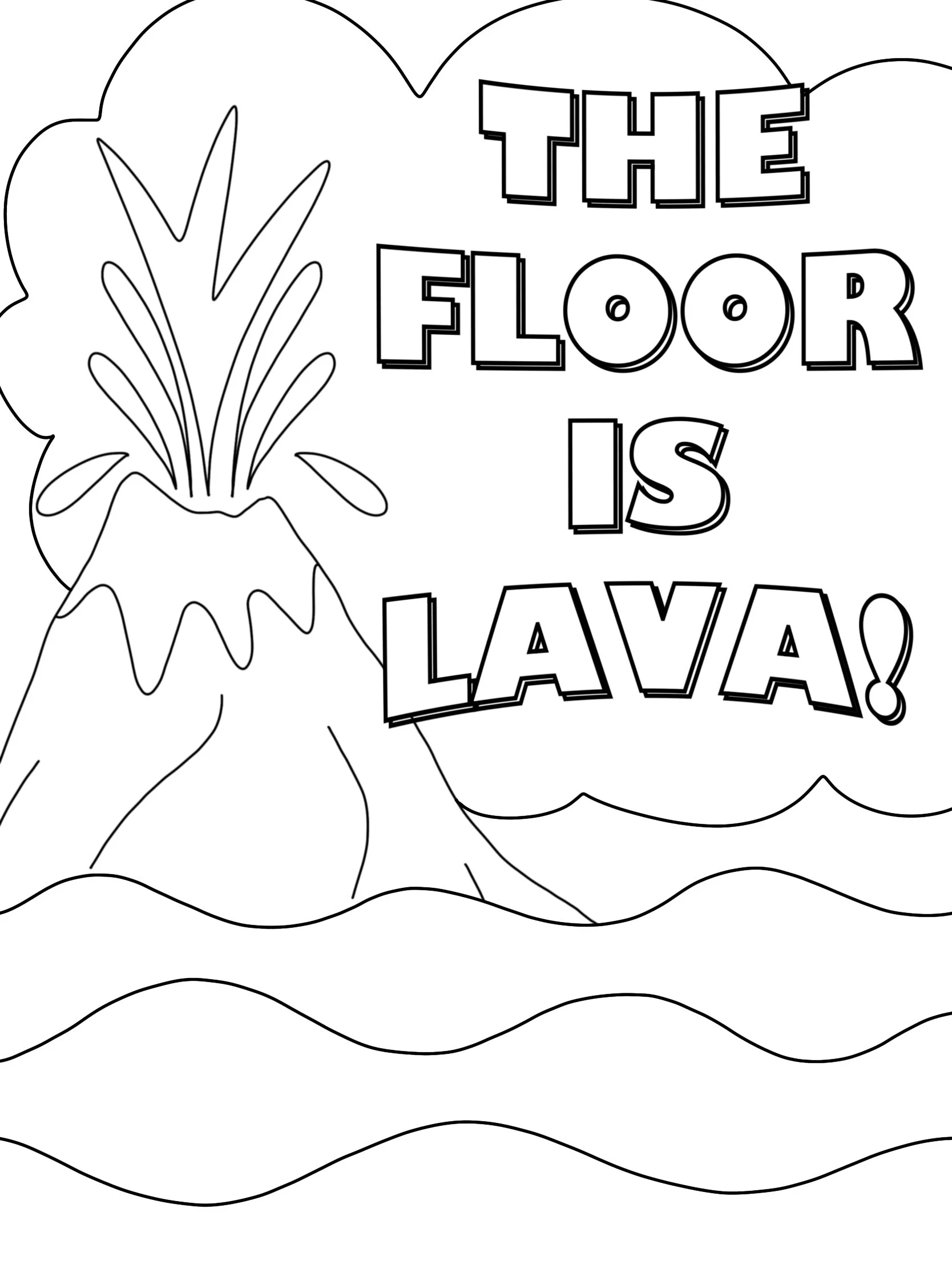 the floor is lava — amy barker willers